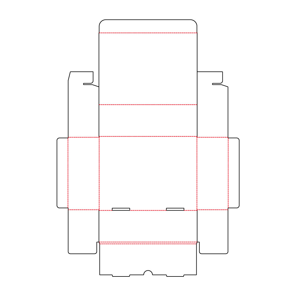 一般的なキャラメル式の箱です。